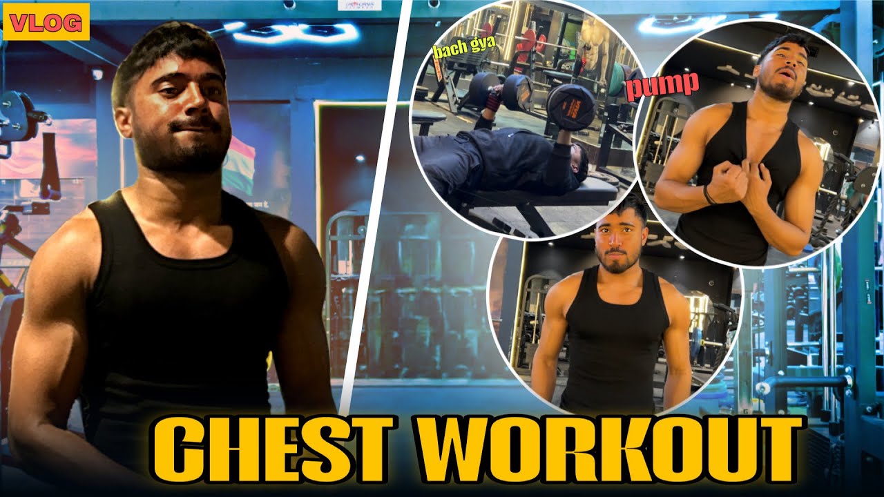 Chest workout for beginners | @KaranYadavVlogs28 
