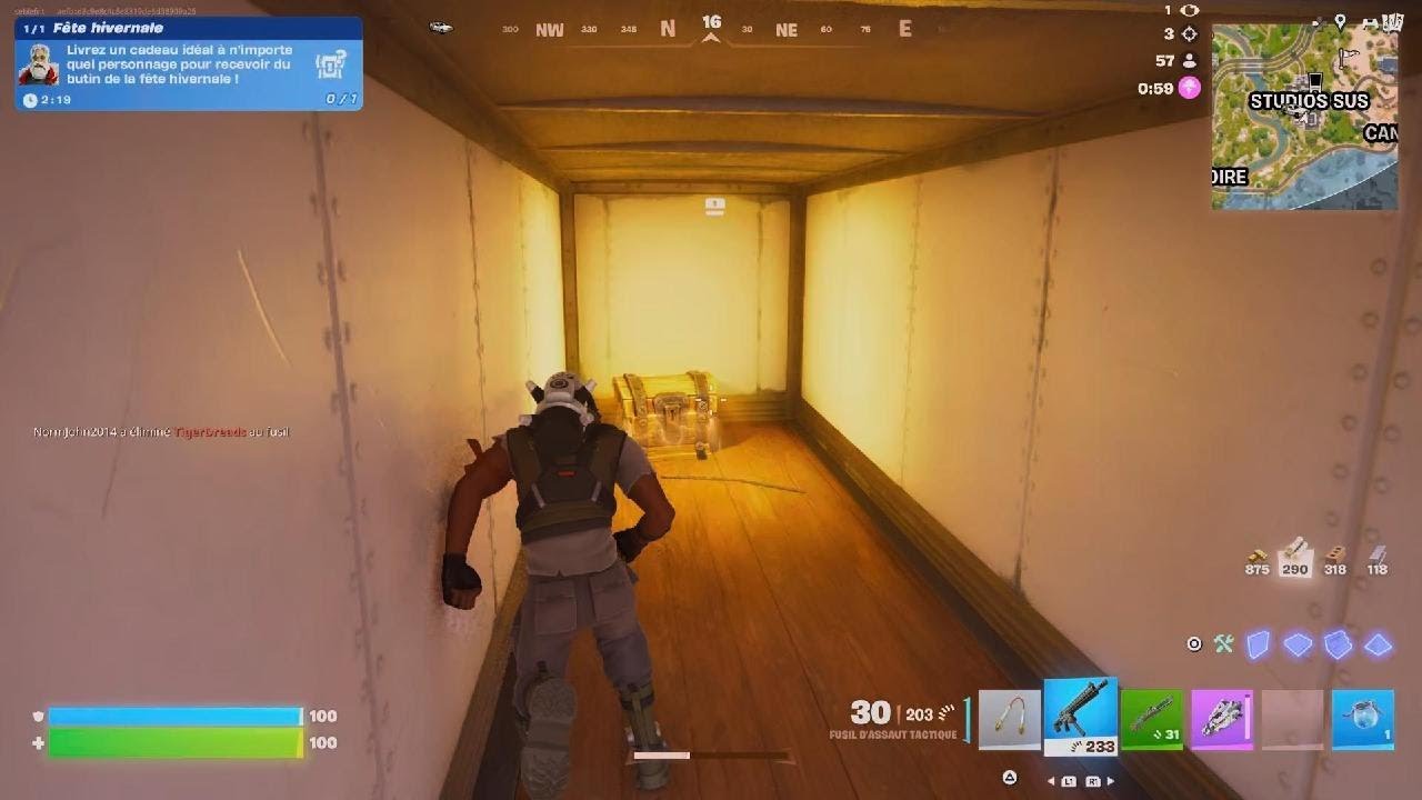 Je joue a fornite