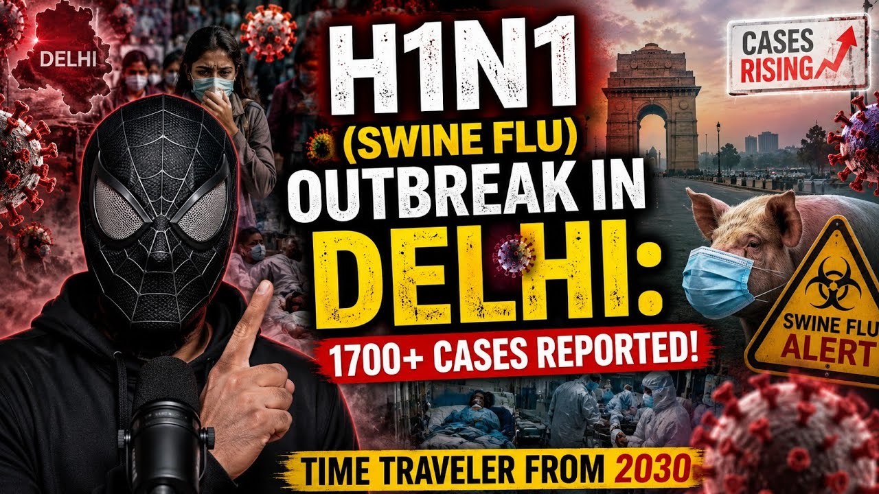 H1N1 Swine Flu Outbreak in Delhi : 1700+ cases reported - Time Traveler From 2030
