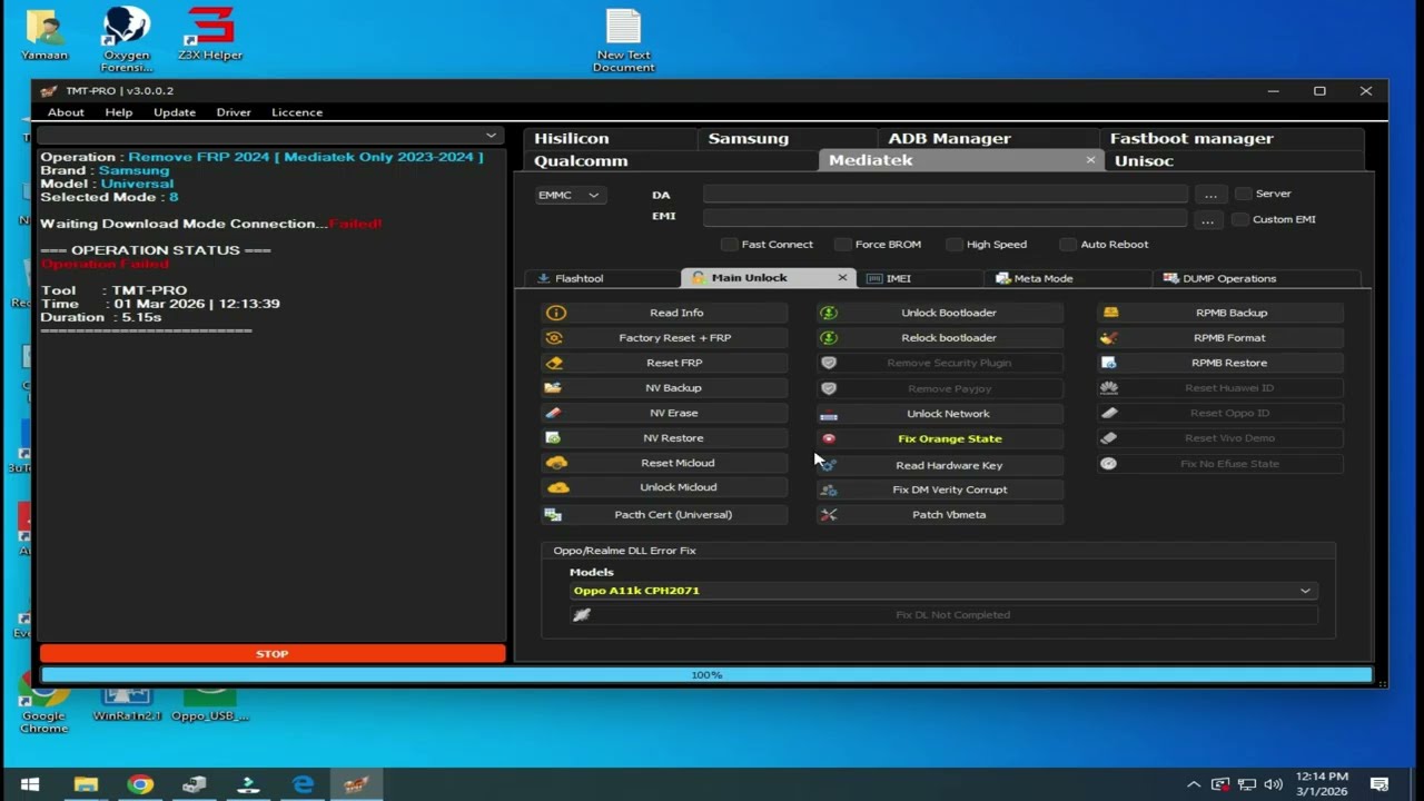 All Samsung Frp Bypass Free Tool 2026 | Frp Unlock tool Mediatek Spd Android 13/14/15/16 100% Work