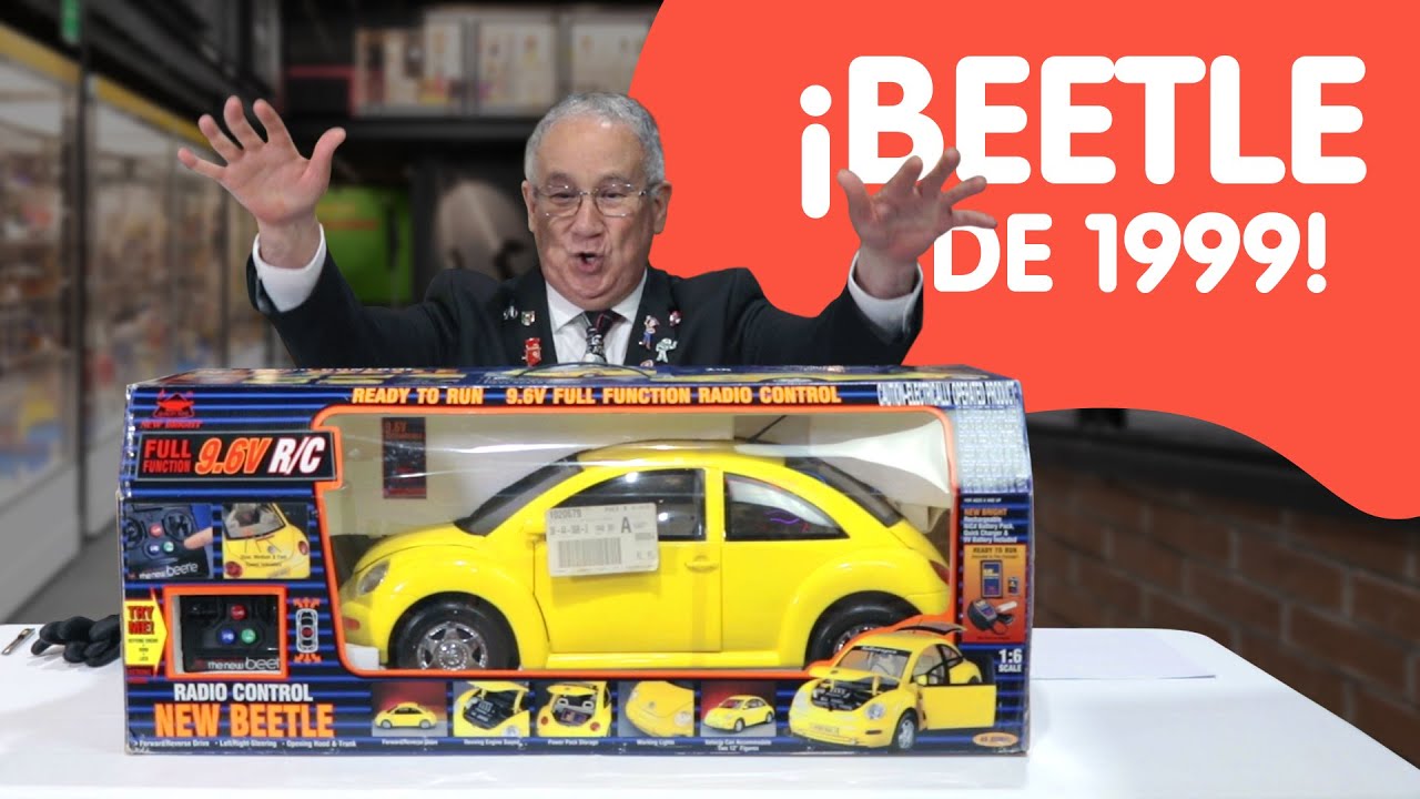 Maravilloso NEW BEETLE DE 1999 marca New Bright 🚘 | Museo MIJU del #TioTemo #toys