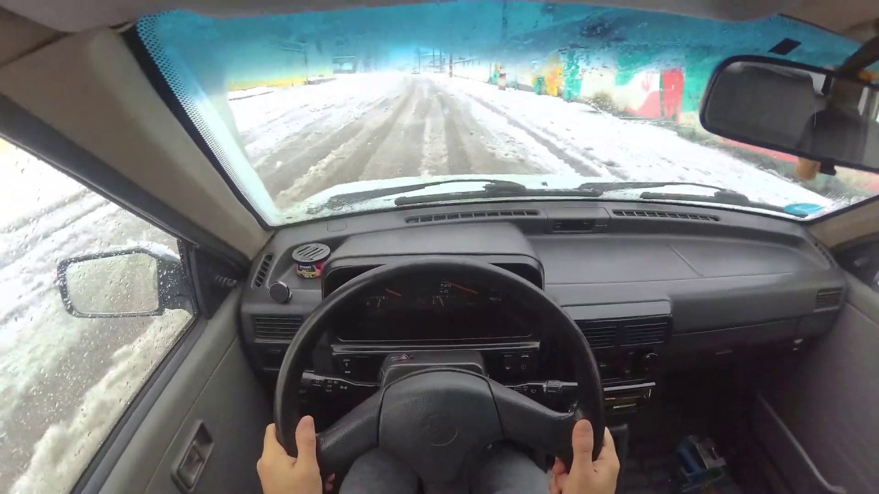 driving in Iran/ ford festiva kia pride