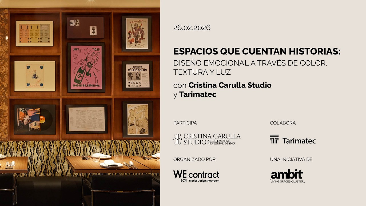 Cristina Carulla Studio - Espacios que cuentan historias