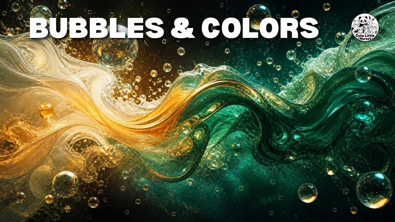 Focus Music for Classroom | Calming Sensory Bubbles for Autism, ADHD & Stress Relief