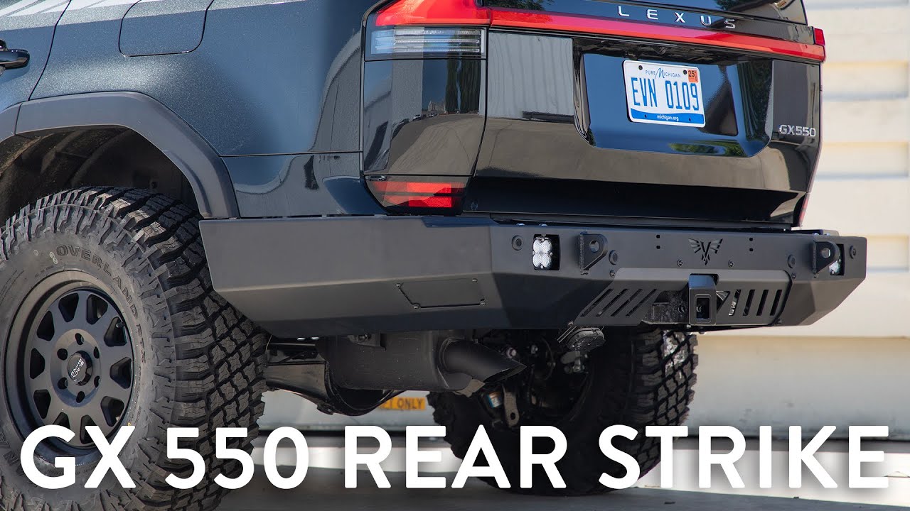 Lexus GX 550 Rear Strike Bumper Install