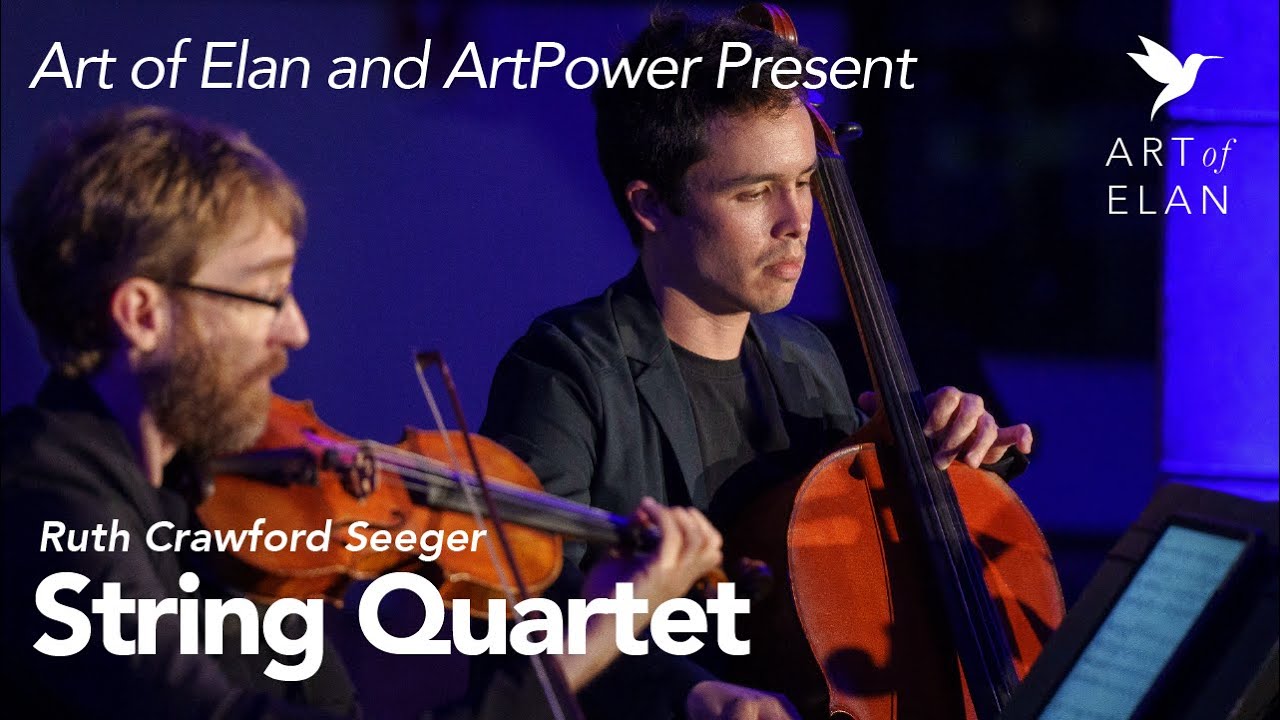 String Quartet by Ruth Crawford Seeger - Performed by The JACK Quartet at Birch Aquarium