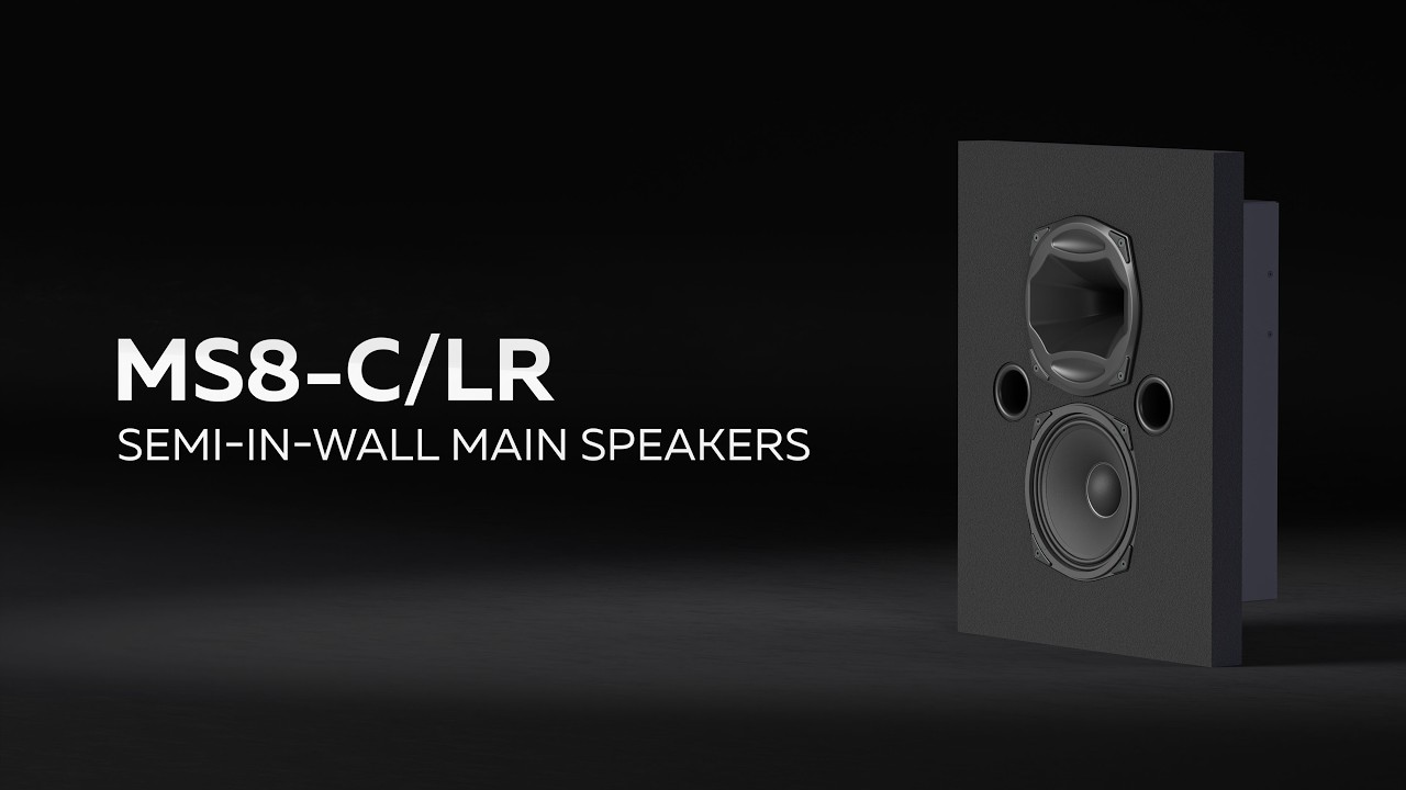 MAG Theatron MS8 &mdash; Surface-mount Matched Main (Screen) Speaker Set | Welcome video