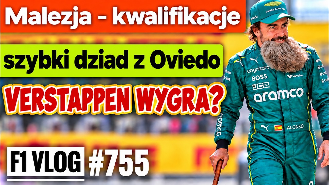 Formuła 1: Kwalifikacje w Malezji &ndash; Verstappen krok od zwycięstwa? Sensacja Astona. Słaby Mercedes