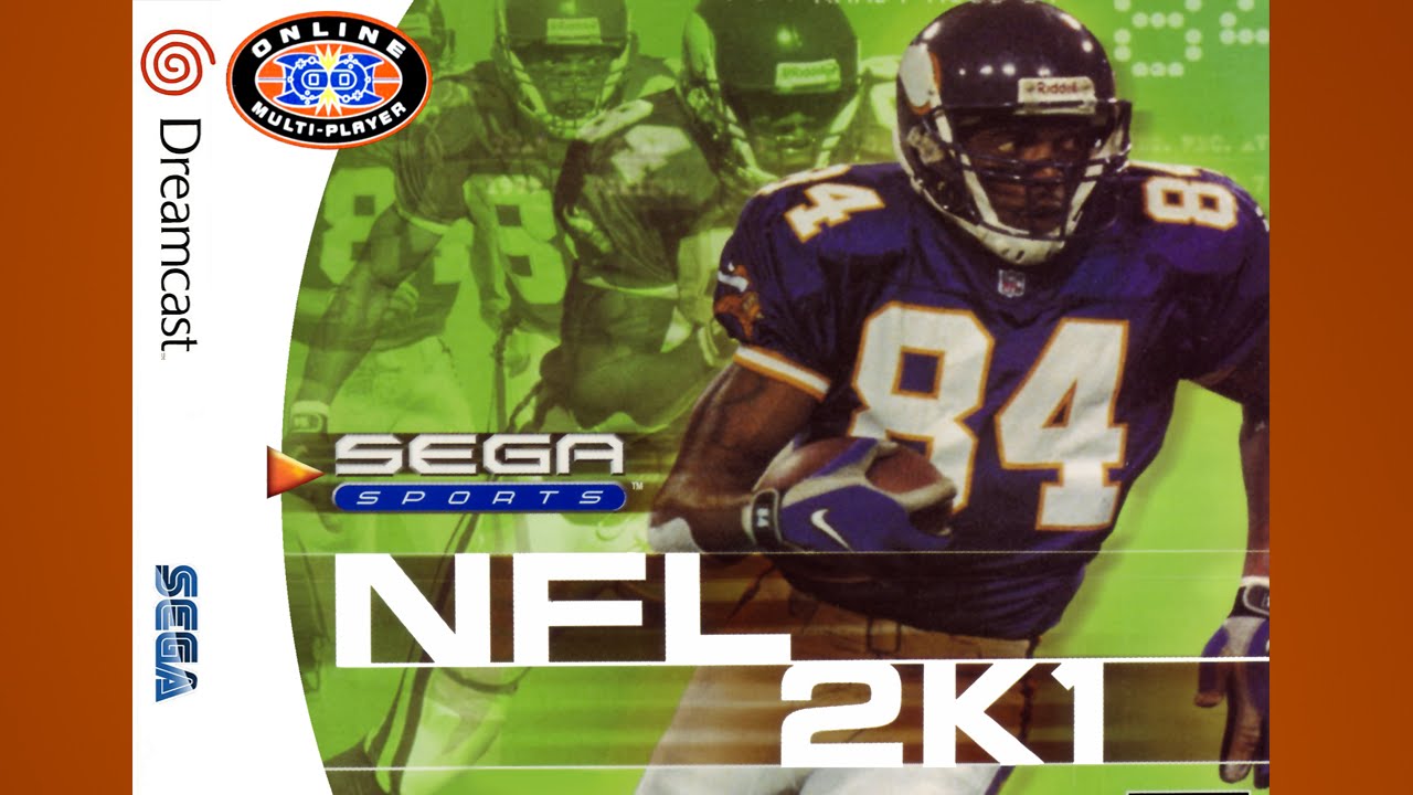 NFL 2K1 Gameplay Titans Buccaneers DC {1080p 60fps}