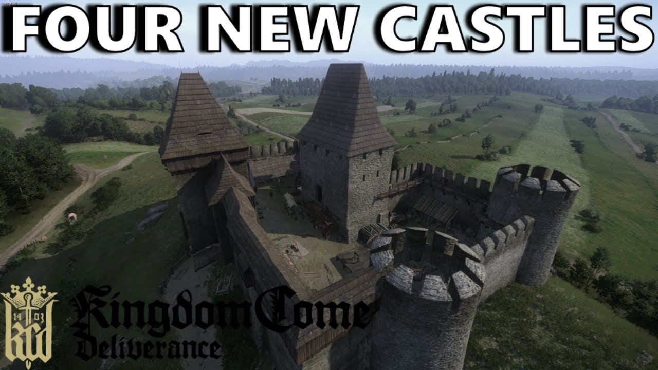 Совершенно новые замки в Kingdom Come Deliverance (апрель 2021 г.)
