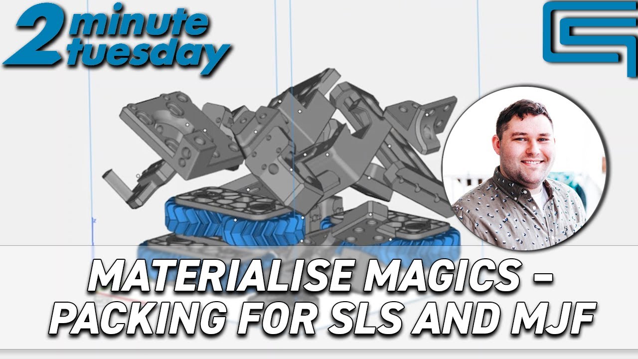 Materialise Magics &ndash; Packing for SLS and MJF