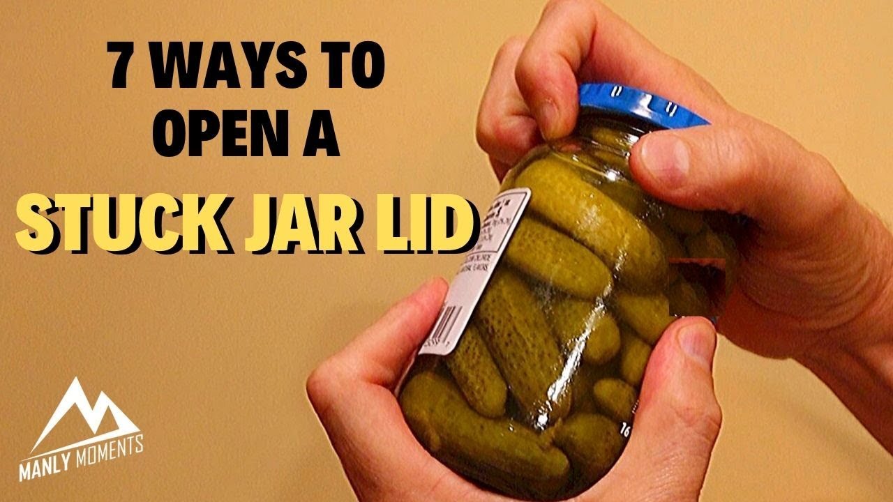 How to Open a Stuck Jar Lid - 7 Different Ways!