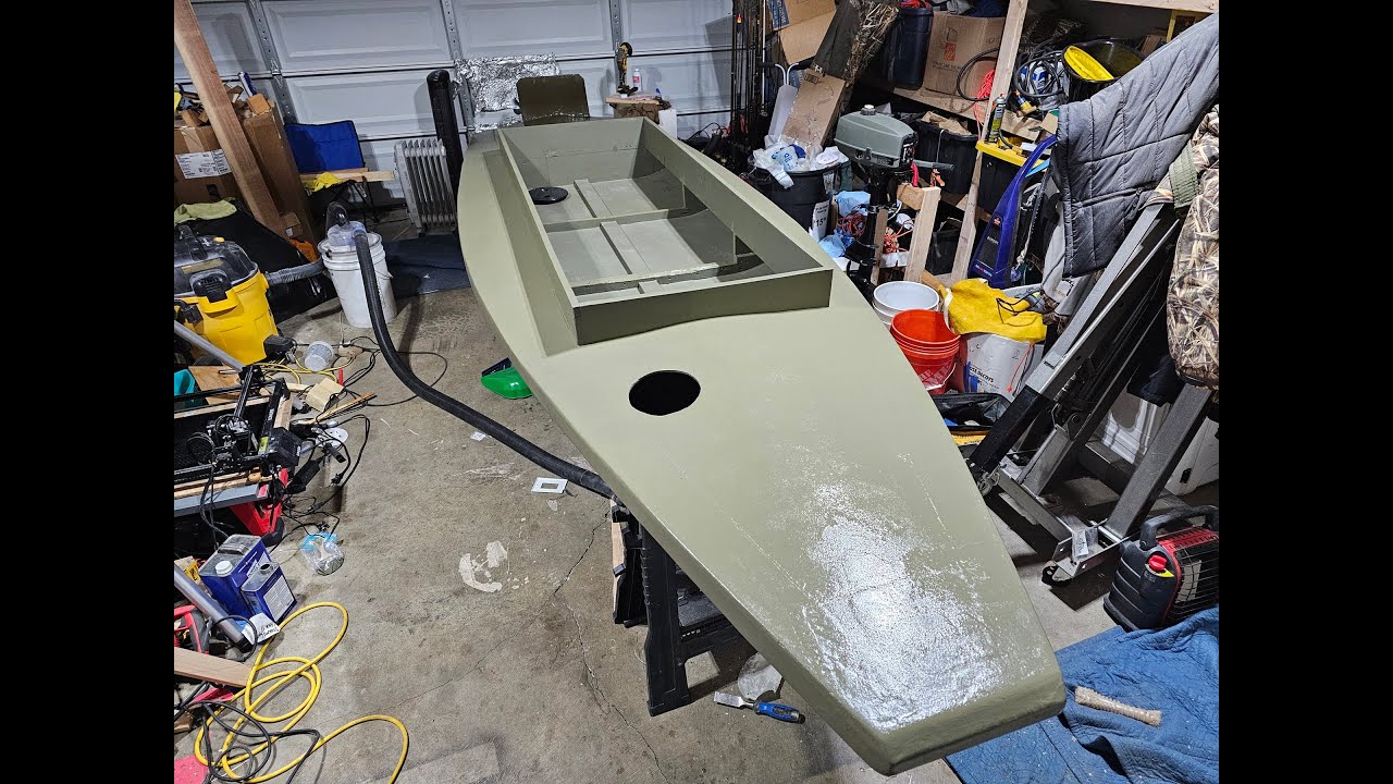 Building a Waterfowl Sneak Boat part 3