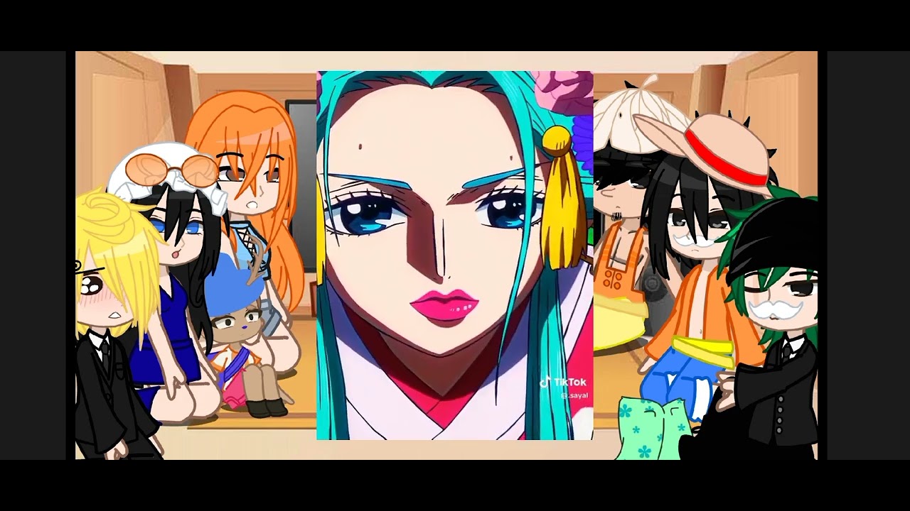 mugiwaras react to zosan #zosan #gachalife #onepie