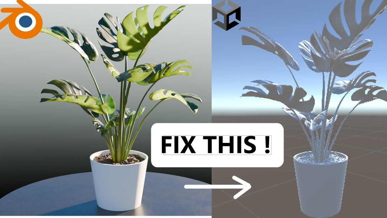 How To Export a Scene from Blender to Unity without Losing TEXTURES and MATERIALS