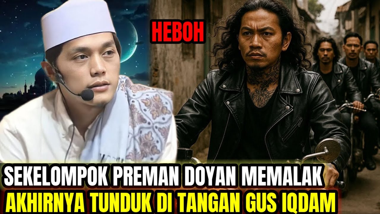 GUS IQDAM MURKA BERI PELAJARAN KEPADA PREMAN PENGGANGGU PARA PEDAGANG 