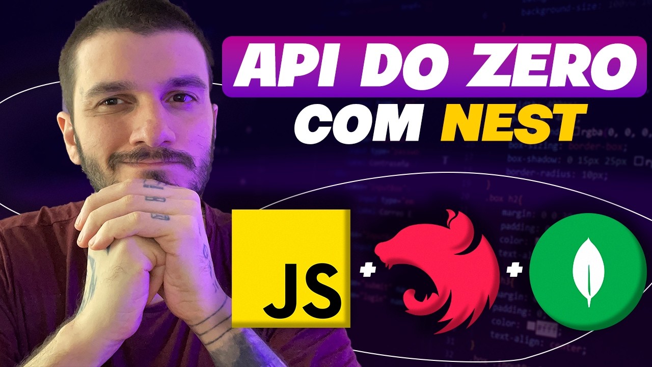 CRIANDO UMA API DO ZERO | TYPESCRIPT + NESTJS + MONGODB