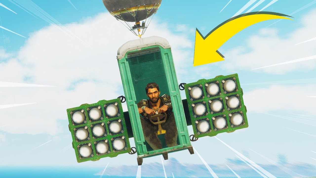 VEHICLES YOU NEVER USED BEFORE in Just Cause 4
