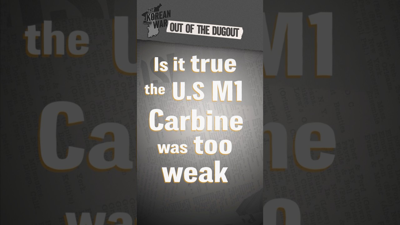 Was the M1 Carbine Too Weak in Korea’s Harsh Winter? 
