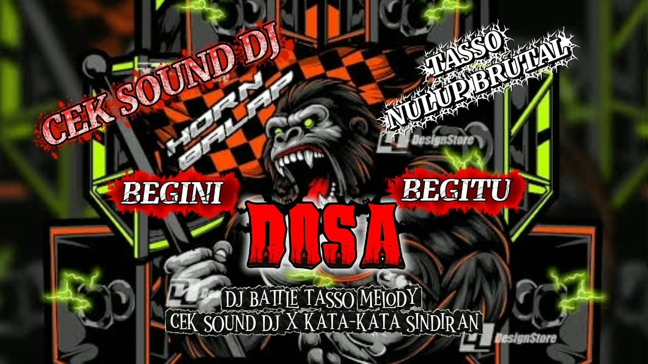 DJ_BEGINI_DOSA_BEGITU_DOSA • REMIX DJ STYLE TRAP PARTY 