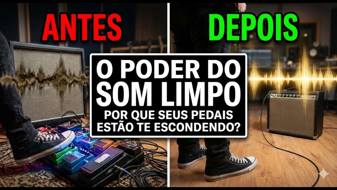 O Poder do Som Limpo: Por que seus pedais estão te escondendo?