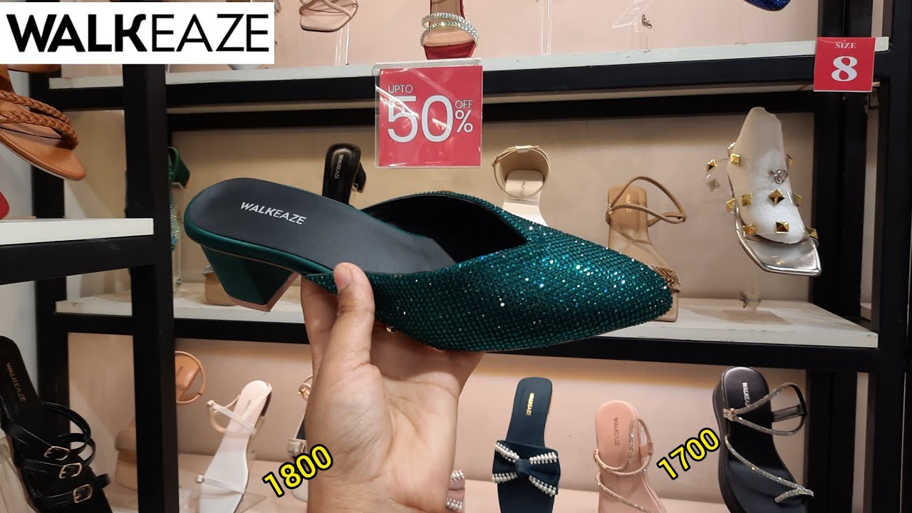 WALKEAZE ladies shoes 👗 flat 51% off 😱😱, biggest sale of the year 😱😱 1: 26 sale offer😍 only in 1700😋