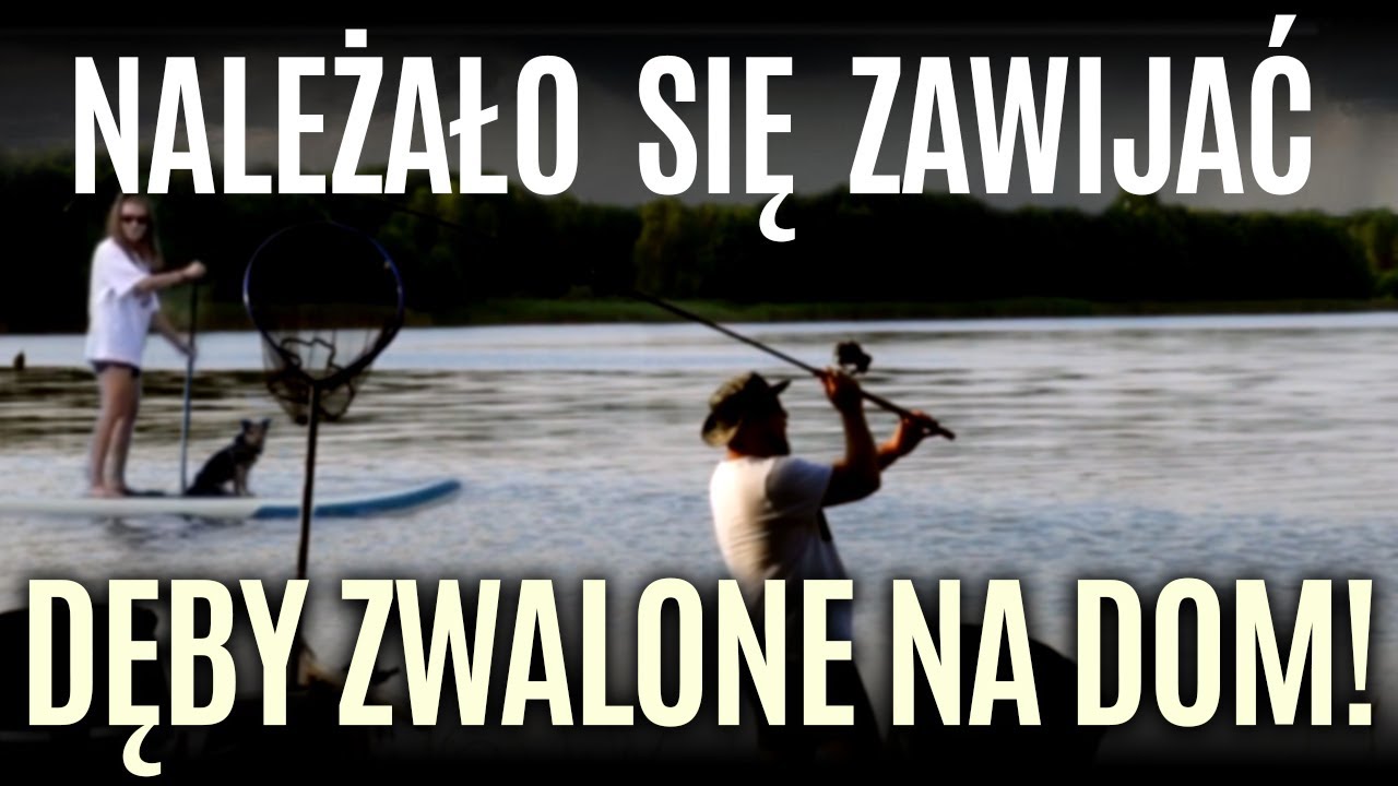 Przegoniła nas BURZA niebezpiecznie na jeziorze LEPIEJ DMUCHAĆ NA ZIMNE! Znowu method feeder!