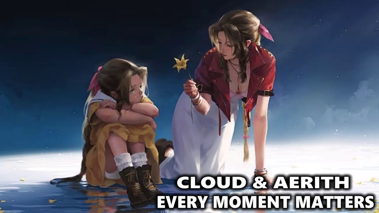 Cloud & Aerith Cutscene - FINAL FANTASY VII Remake - Every Moment Matters - Chapter 14 Epic Scene