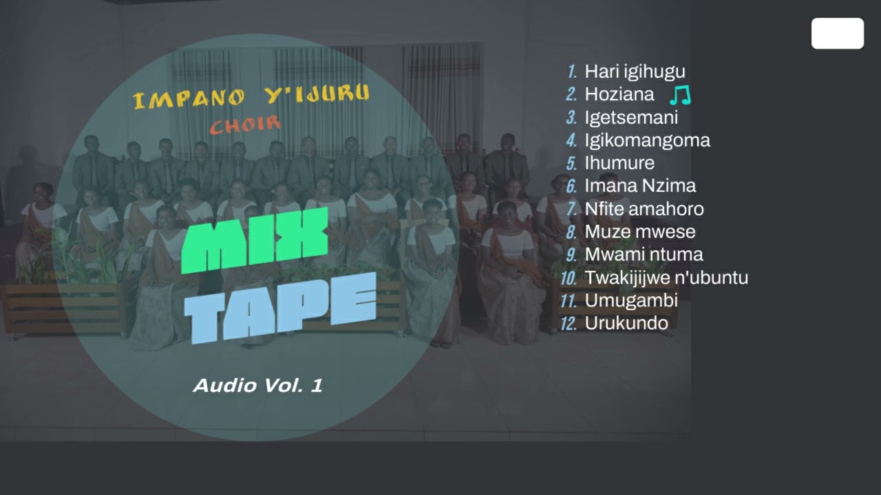 Indirimbo za korali Impano y'ijuru Umuzingo w'amajwi volume 1