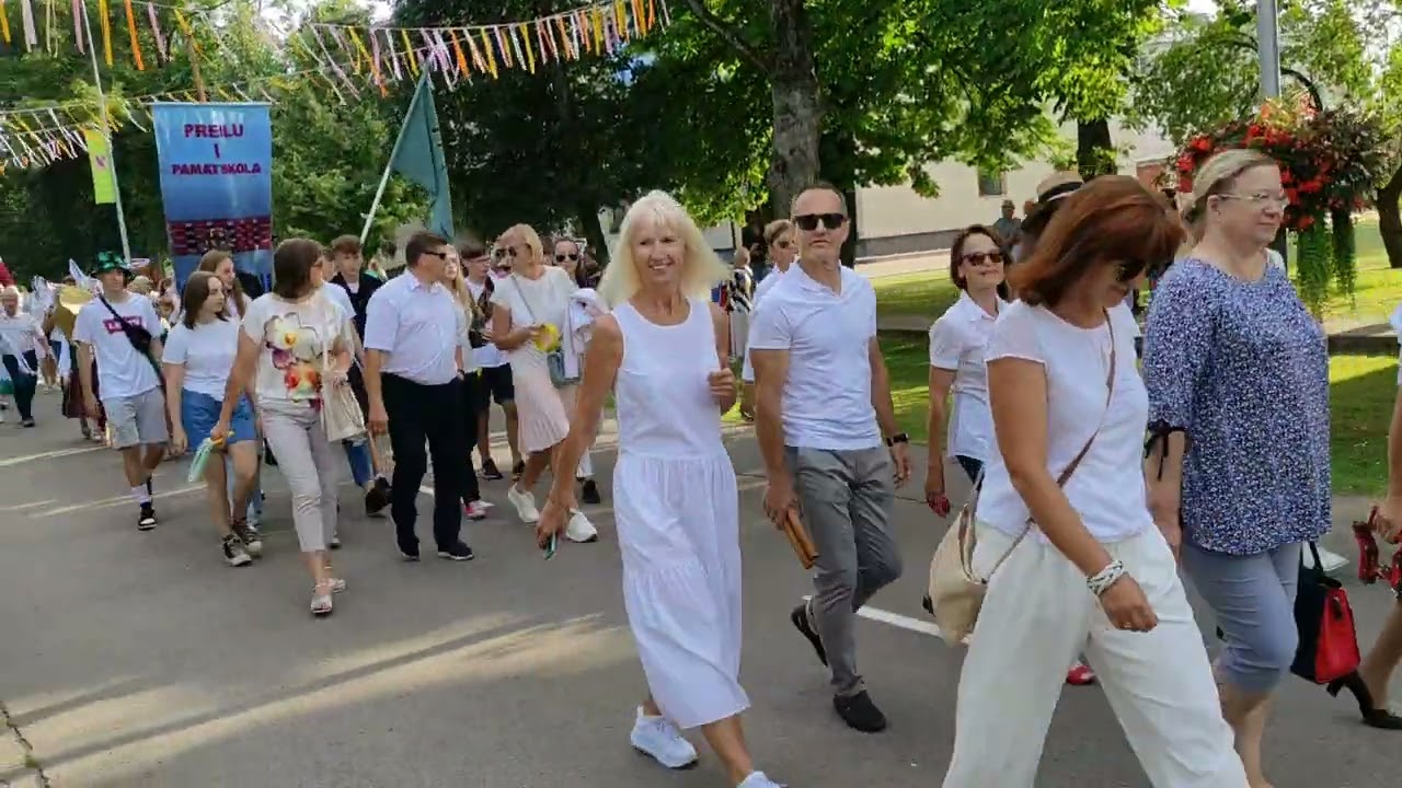 Preiļu novada svētku gājiens 2022.g.