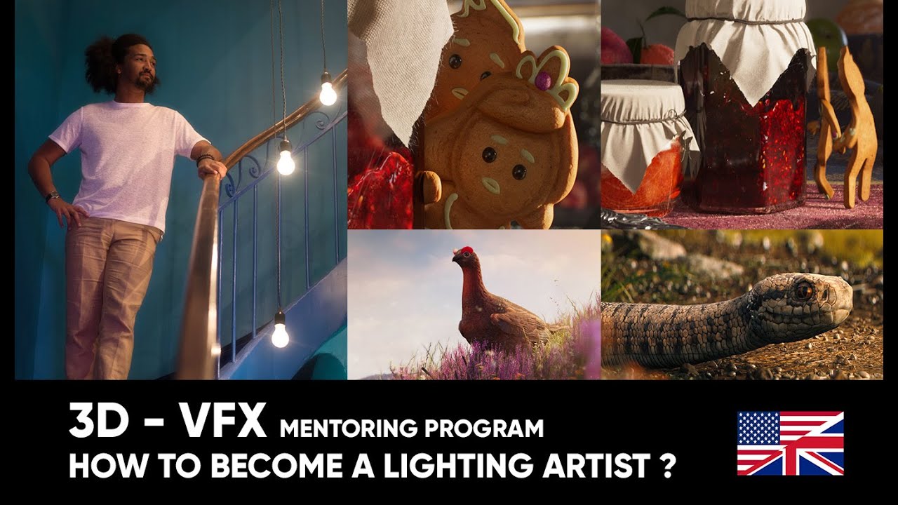 How to become a Lighting Artist ? 3D - VFX mentoring - Studesaintceran
