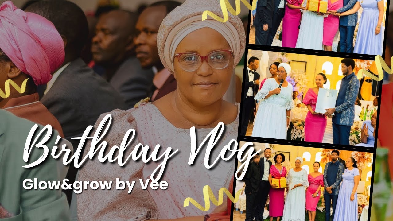 Weekly Vlog✨💖: Celebrating Mother in Law's 60th Birthday🎂🎉🥳| Umuhango wo kwerekana abana😍😍🥰
