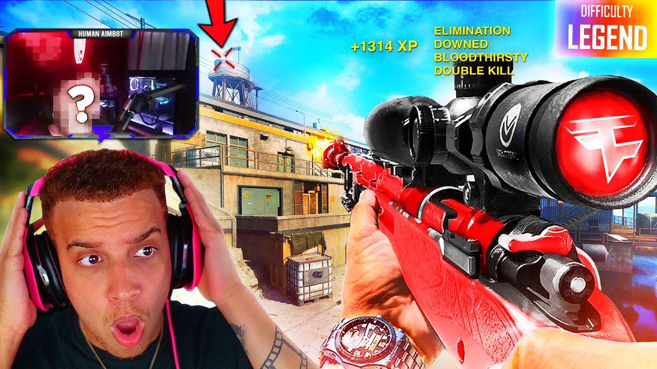 10 Minutes of the #1 AIMBOT Warzone SNIPER! 🎯