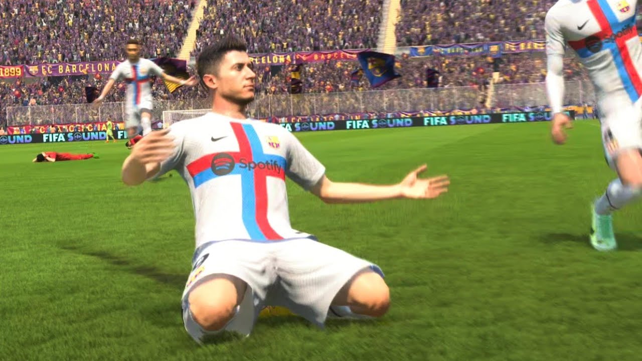 FIFA 23 - Lewandowski last minute goal
