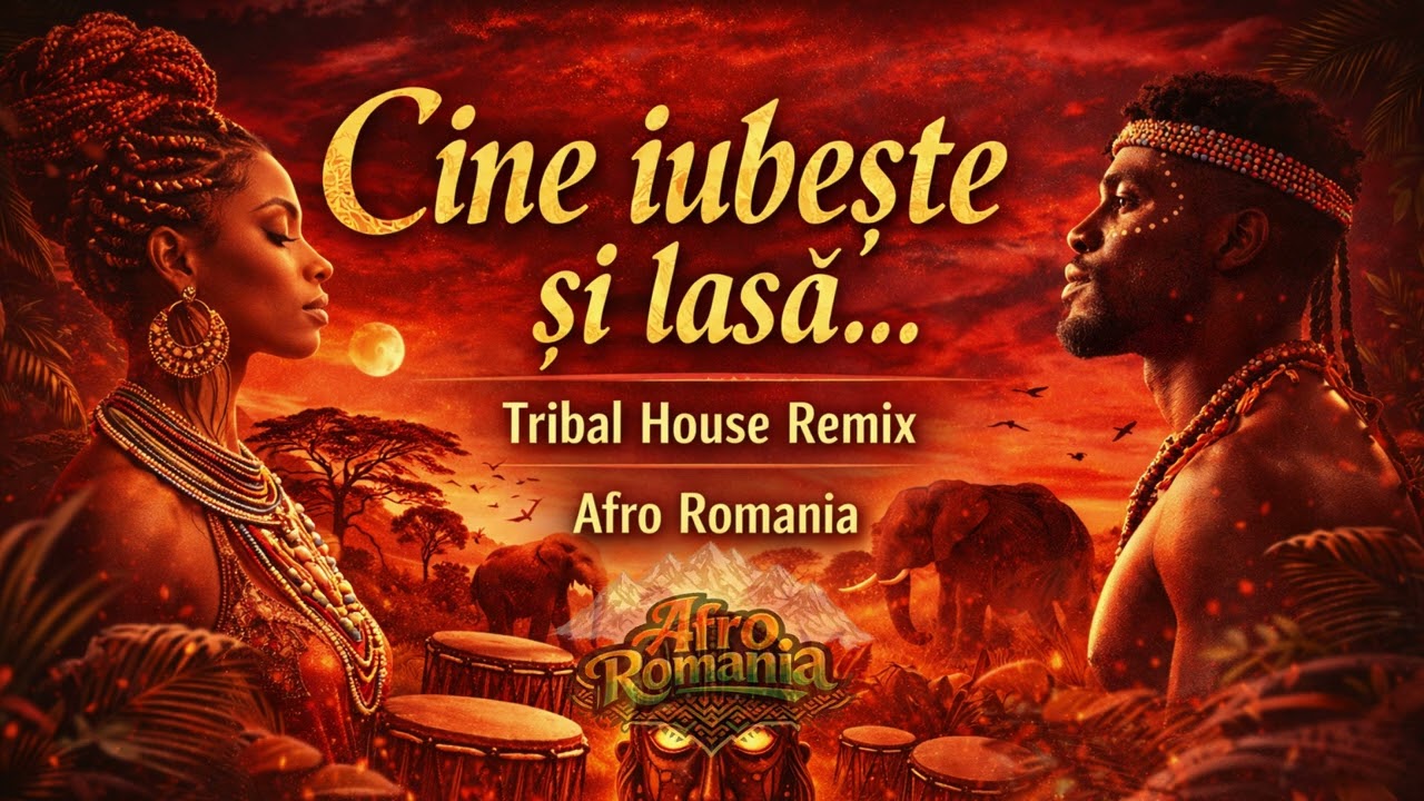 Cine iubește și lasă&hellip; | Tribal House Remix 🔥 Romanian Folk Tribal | Afro Romania