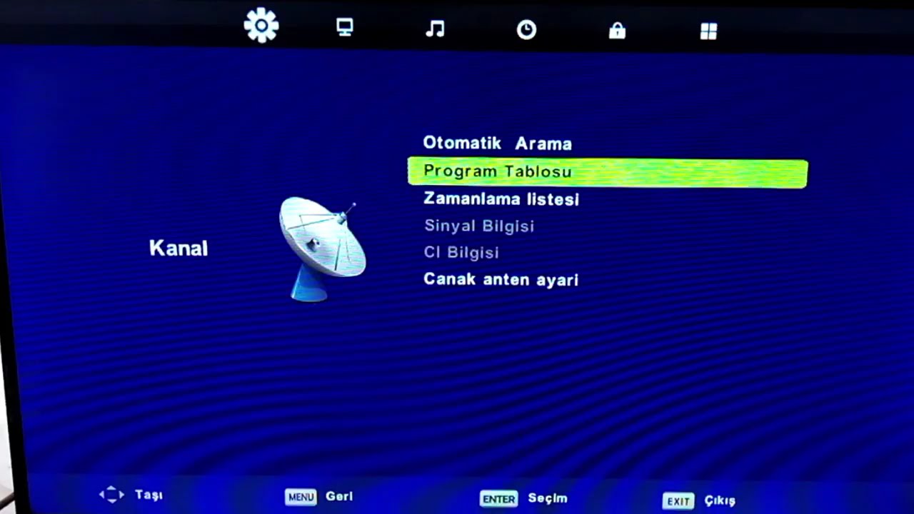 Awox men&uuml;l&uuml; beko-ar&ccedil;elik-grundig tv kanal arama frekans ayarlama temiz kurulum