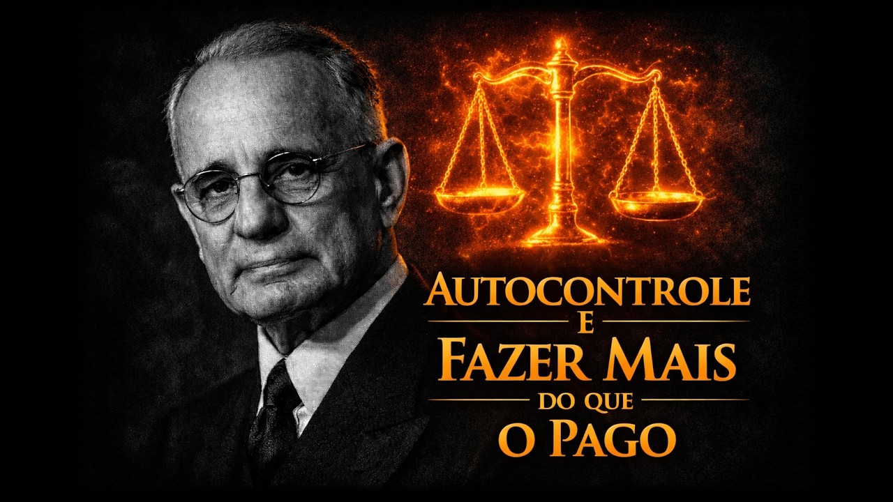 A Lei do Sucesso 5/8 (1928) por Napoleon Hill-“Autocontrole” e “Hábito de Fazer Mais do que o Pago
