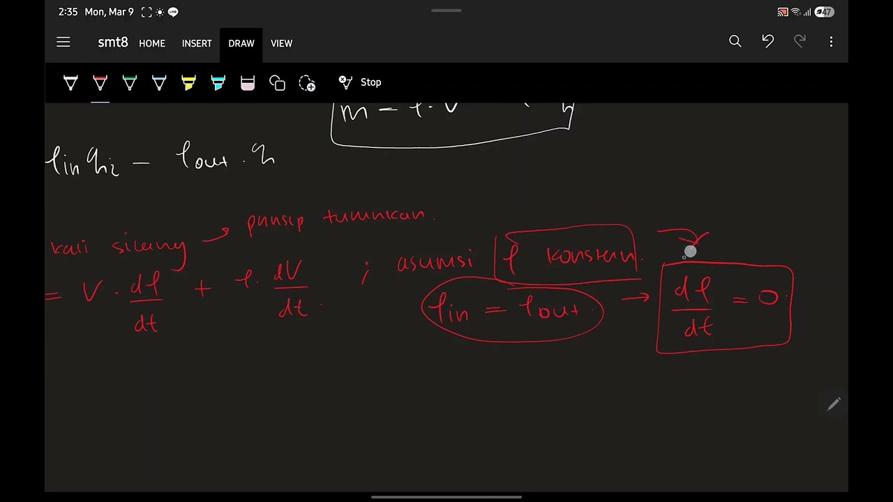 Pemodelan Matematik 1 - UM1 Dalpro TB