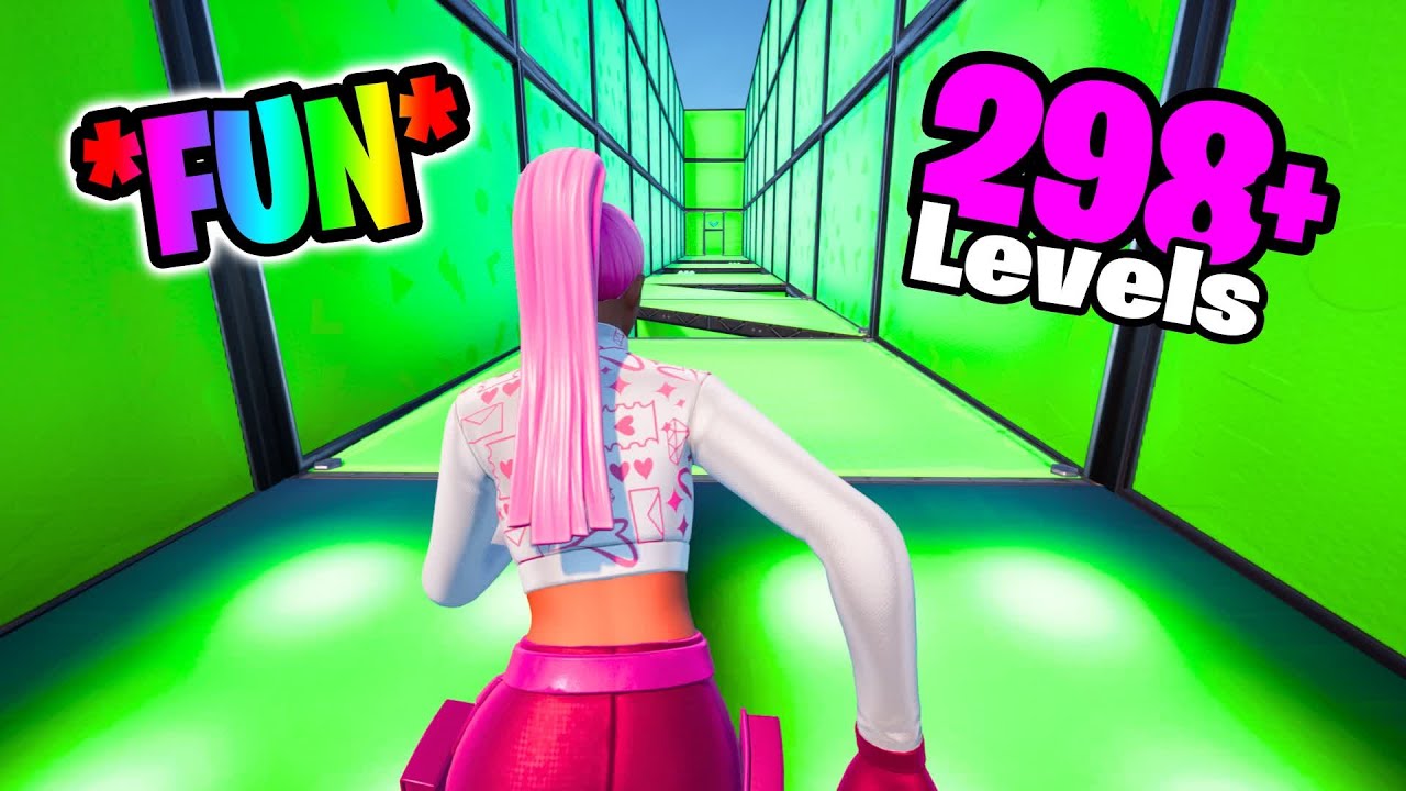 FORTNITE - FUNxFUN PARKOUR 298+ CREATIVE MAP