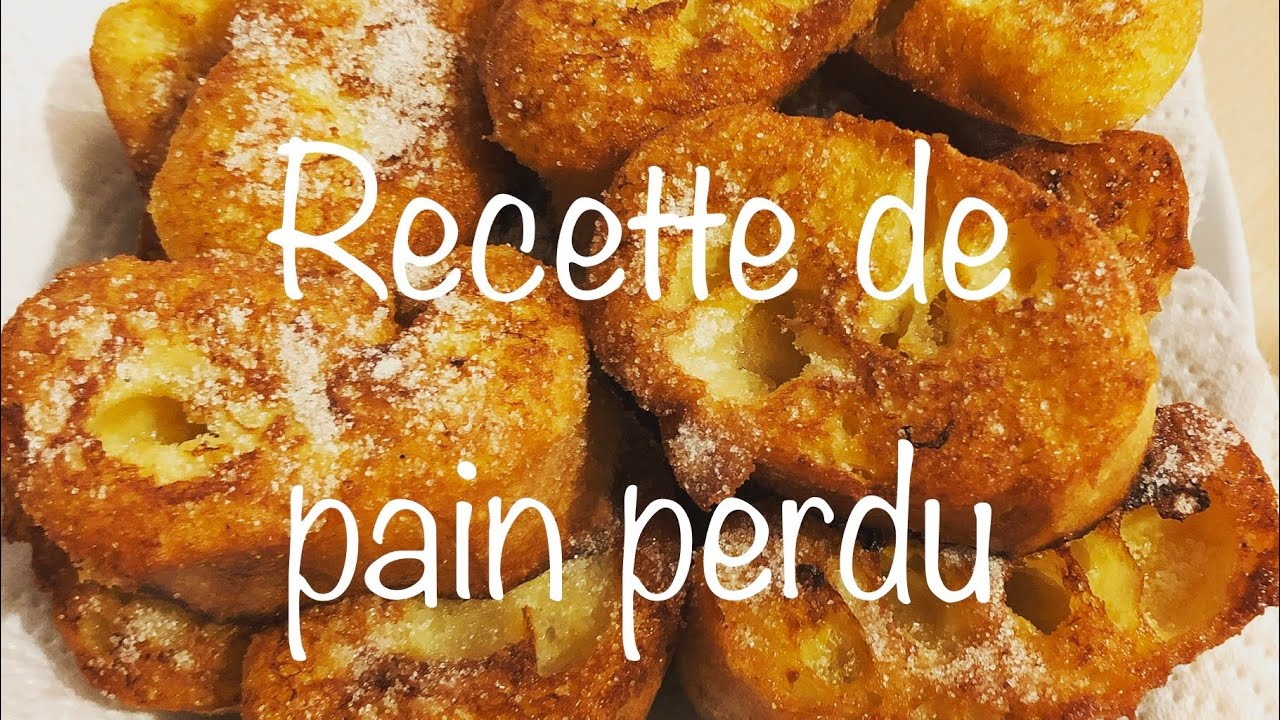 Recette rapide et facile - Pain perdu