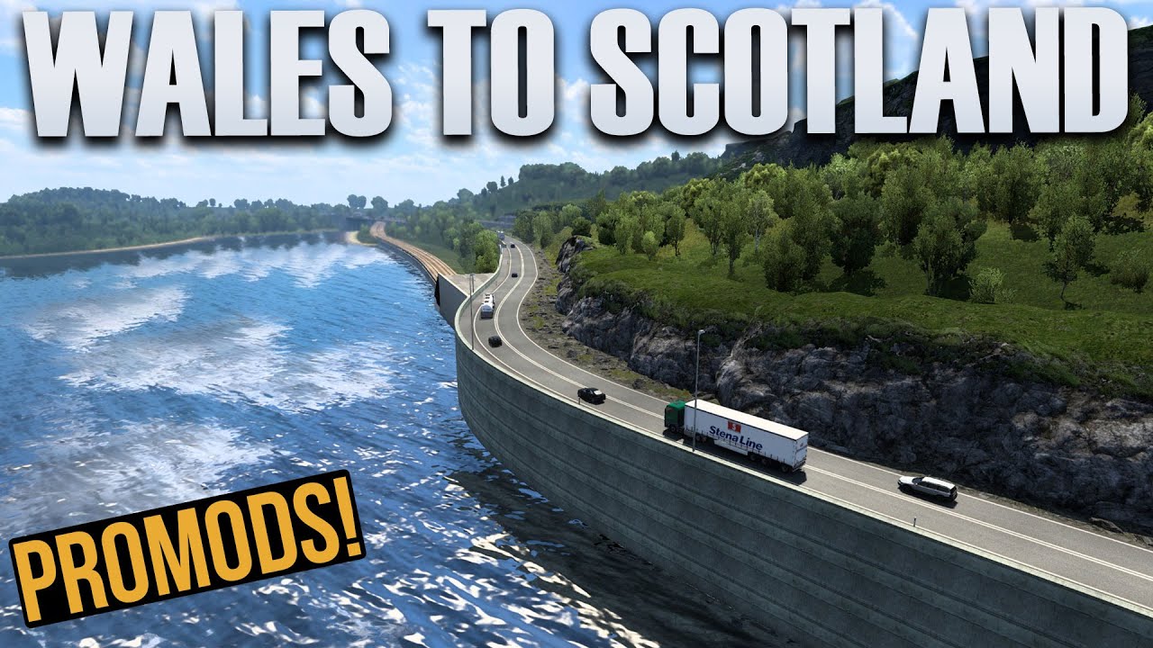 ETS2 | Wales to Scotland | Promods | Euro Truck Simulator 2 | Career Gameplay | Episode 9