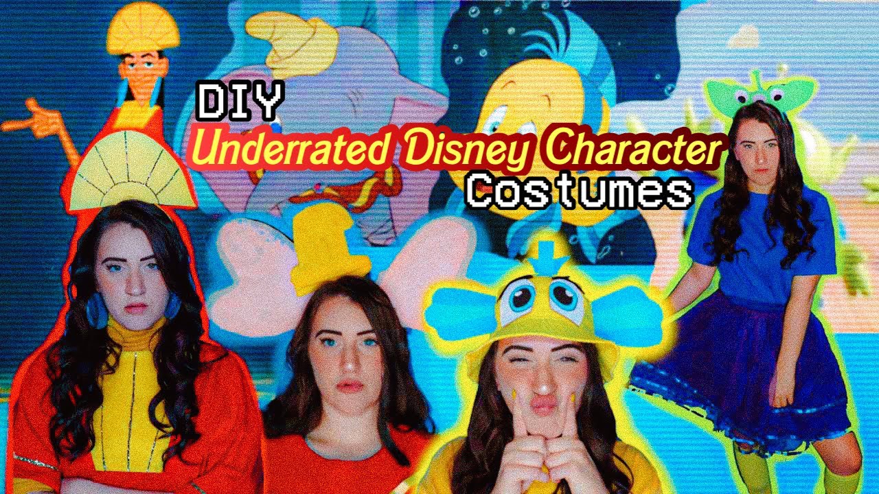 DIY COSTUMES OF UNDERRATTED DISNEY CHARACTERS