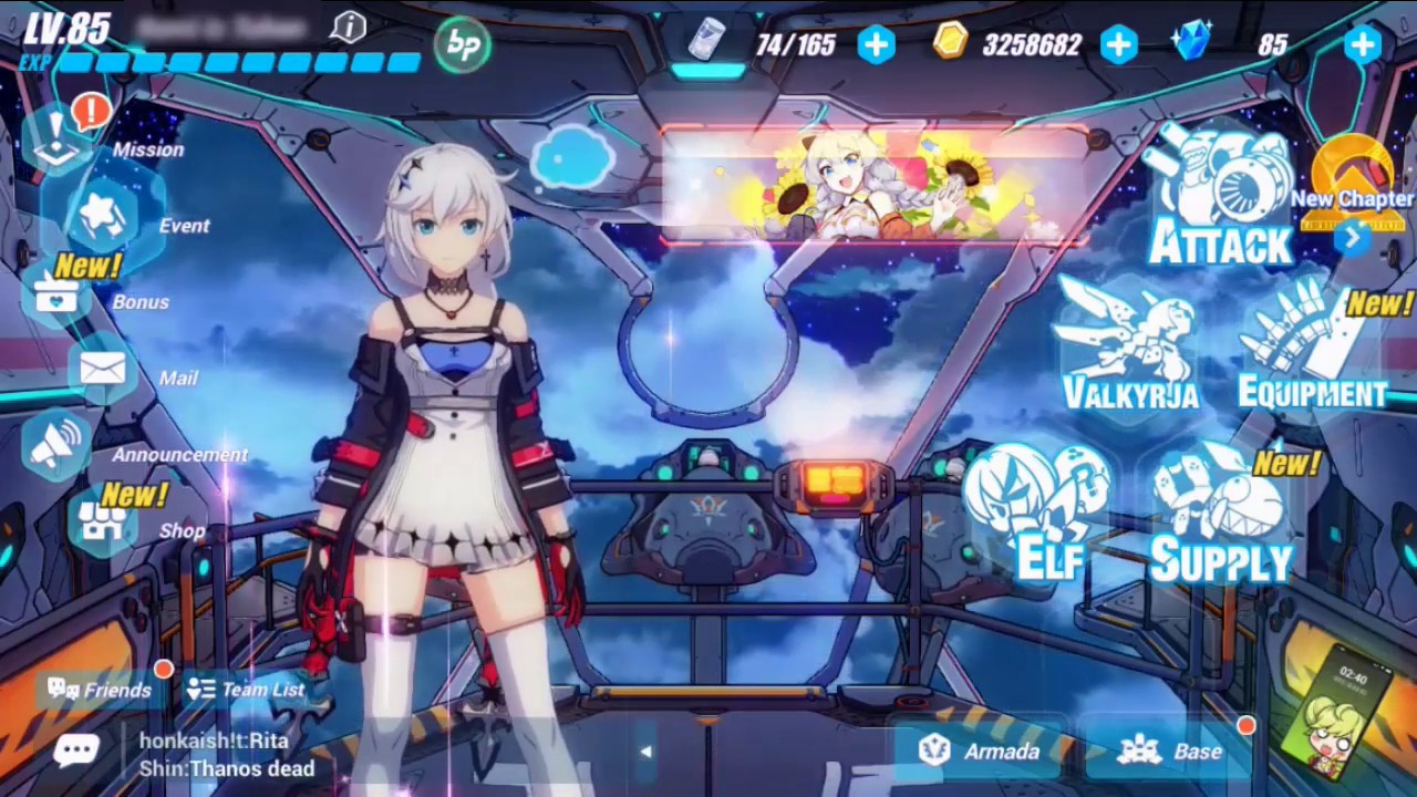 Honkai Impact 3rd - Kallen Kaslana touch affection 1-4 Subtitle (ID/ENG)