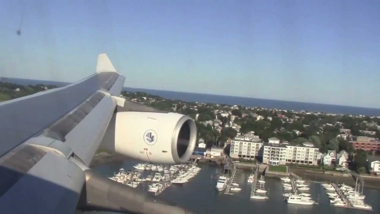 [HD] Air France A340-300 Paris Charles de Gaul- Boston [Full Flight]