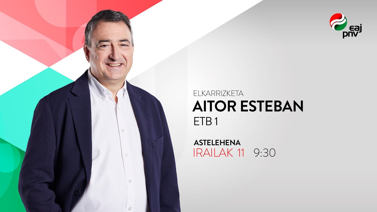 Aitor Esteban - Elkarrizketa -  ETB1