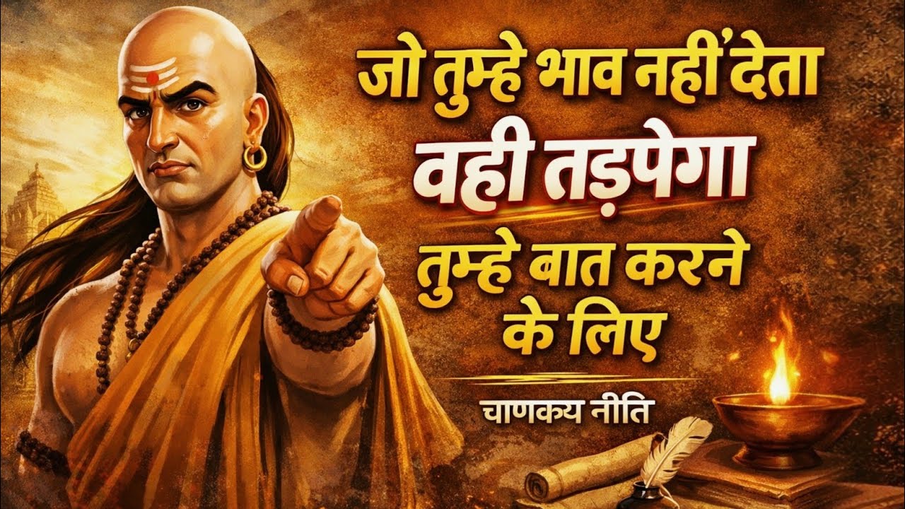 जो तुम्हे इग्नोर करता है || एक दिन वही तड़पेगा || चाणक्य नीति || chanakya niti 🔥🔥