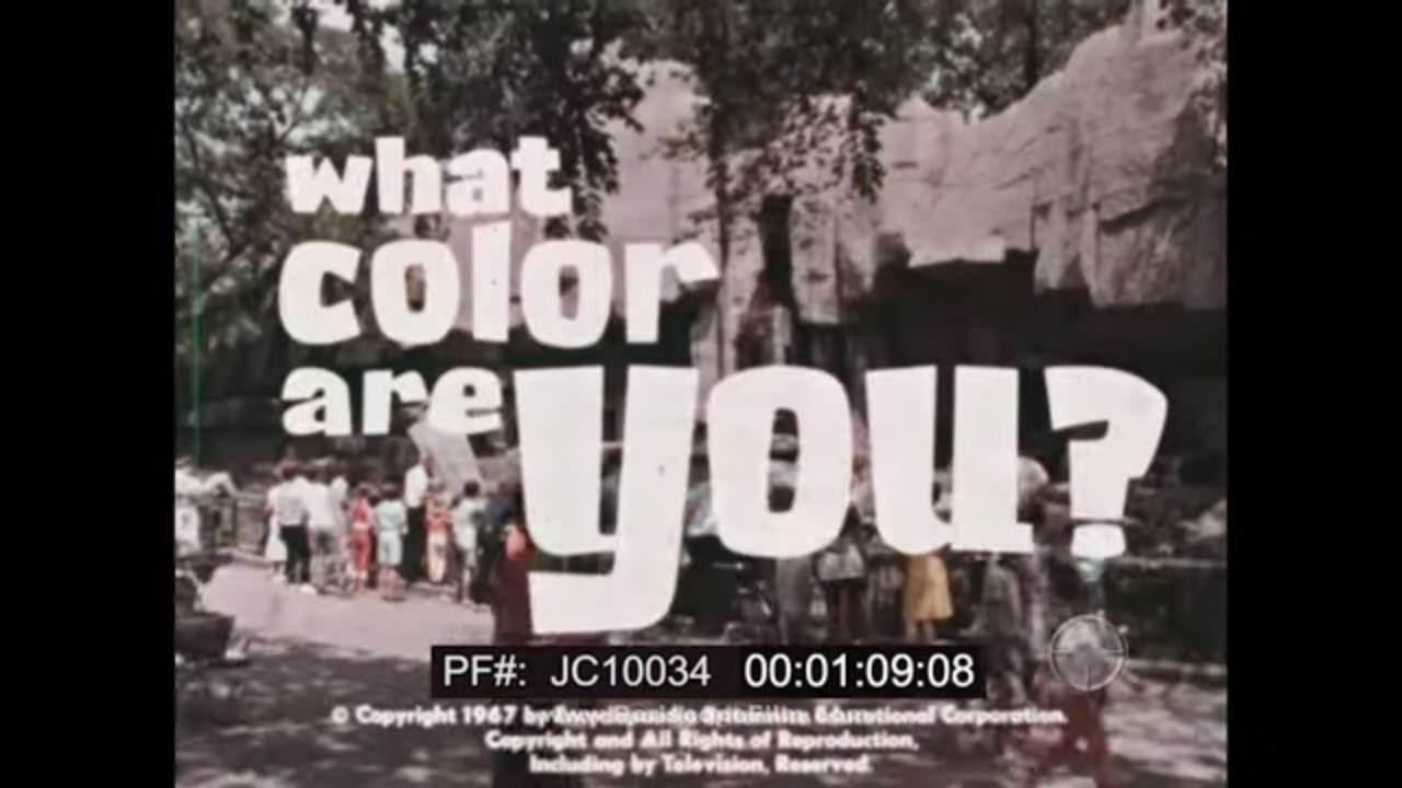 «КАКОГО ВЫ ЦВЕТА?» 1967 РАСА, ЭТНИЧЕСКАЯ ПРИНАДЛЕЖНОСТЬ И ЦВЕТ КОЖИ СОЦИАЛЬНОЕ ОРИЕНТИРОВАНИЕ ОБР...