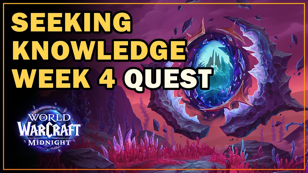 Seeking Knowledge Week 4 of 5: Magical Primessence, Quest | WoW Midnight