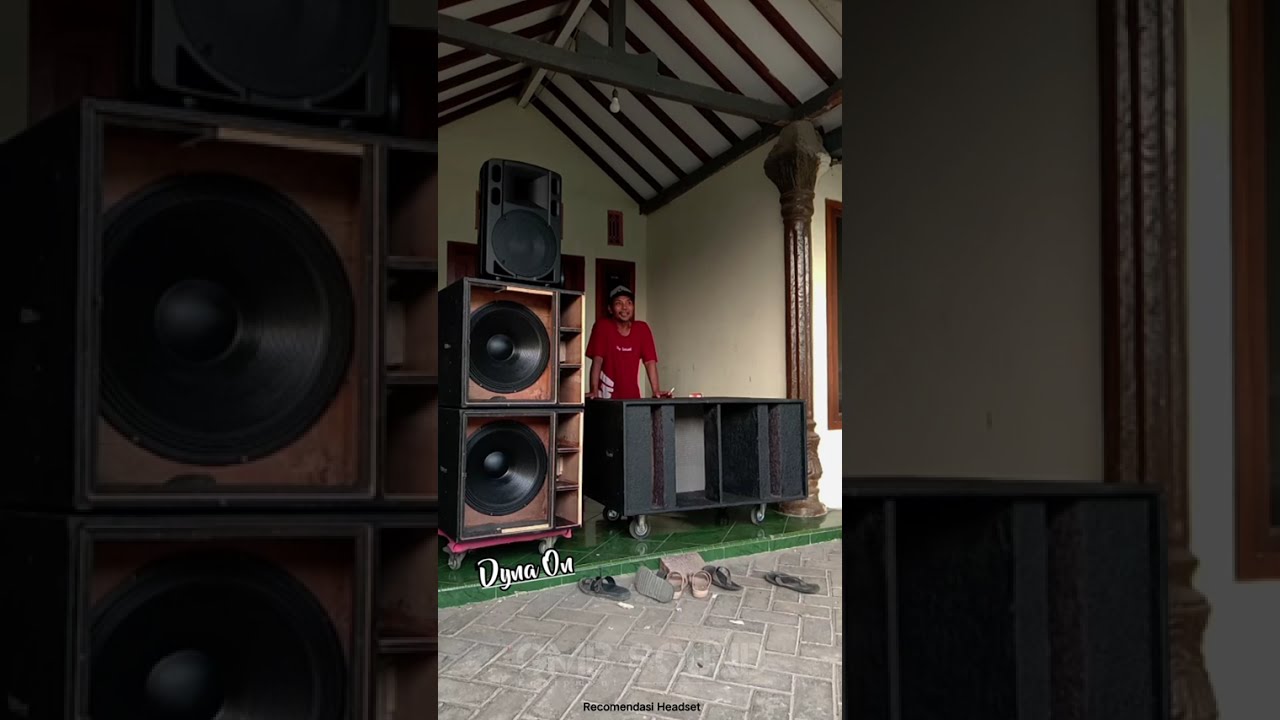 PERBANDINGAN BOX SUB DYNACORD VS B22 komponen 18 in - GMB SOUND #jicspeaker #behringer #ashley 