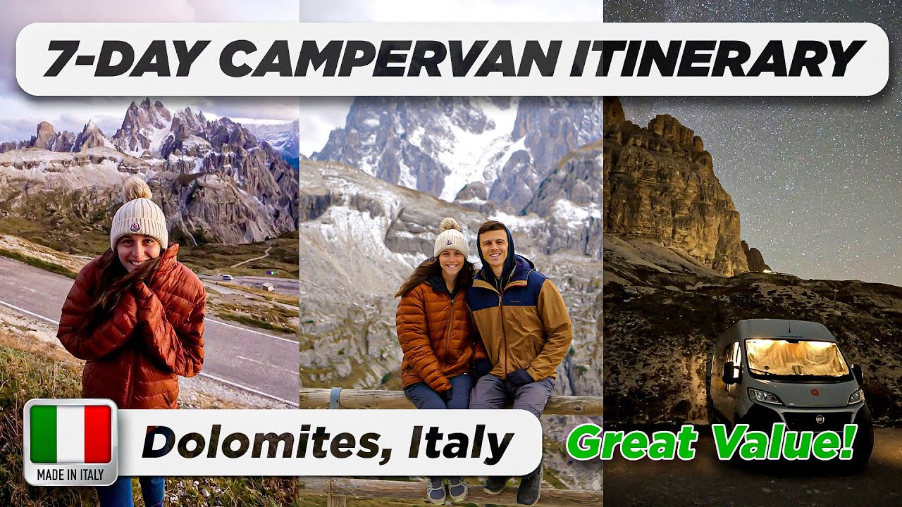 Italian Dolomites 7-Day Campervan Itinerary & Cost Breakdown (Great Value!)